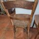 4 antique bistro chairs