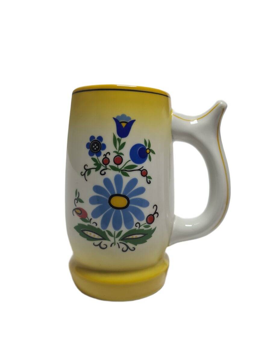 Postmodern beer cup from Lubjana, Poland, 1970s