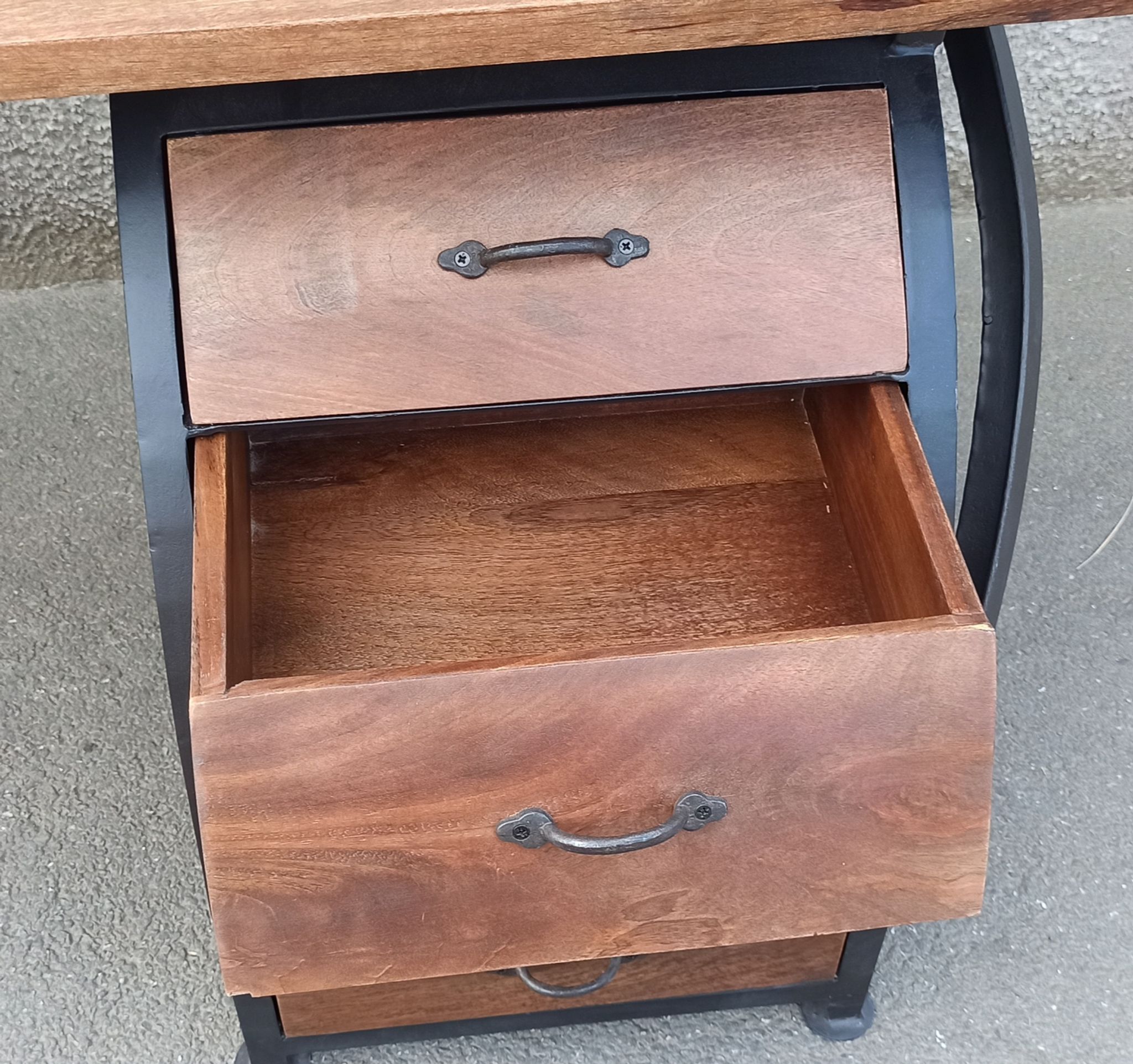 Designer wooden desk