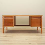 Ash desk, Norwegian design, 1970s, production: Norway