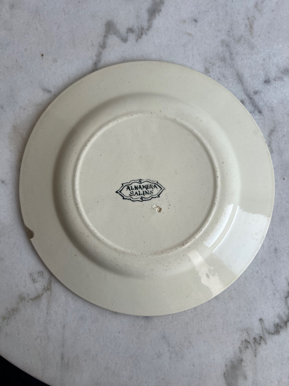 Assiette plate Almambra Salins