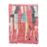 Vintage Boujad wool rug – 160 x 260 cm – Handmade in Morocco