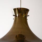Vintage gold pendant lamp