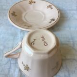 Art deco coffee service in rosé earthenware