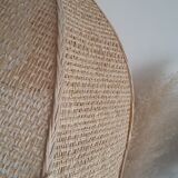 Rattan suspension, cannage flower shape