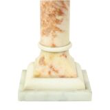 Set of 2 Decorative Marble Pillars Columns Classic 35cm