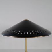 Mid-Century Modern Table Lamp by Bent Karlby Produced by Lyfa in Denmark, 1956