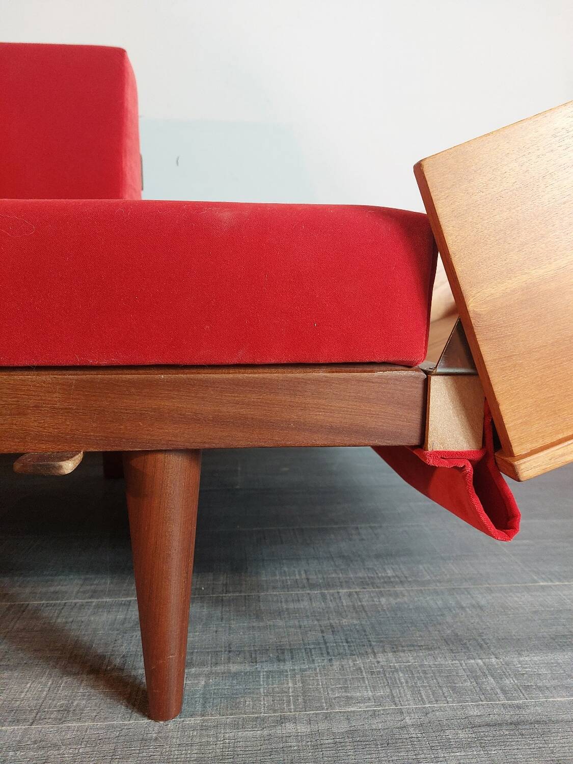 Svanette daybed sofa by Ingmar Relling, Vintage Scandinavian 1960s