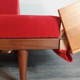 Svanette daybed sofa by Ingmar Relling, Vintage Scandinavian 1960s