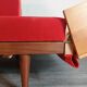 Svanette daybed sofa by Ingmar Relling, Vintage Scandinavian 1960s