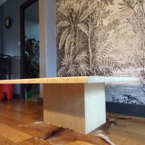 Low table in travertine