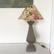 Lampe bois tourné