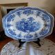 Old large oval dish Lunéville KG model The Cottage