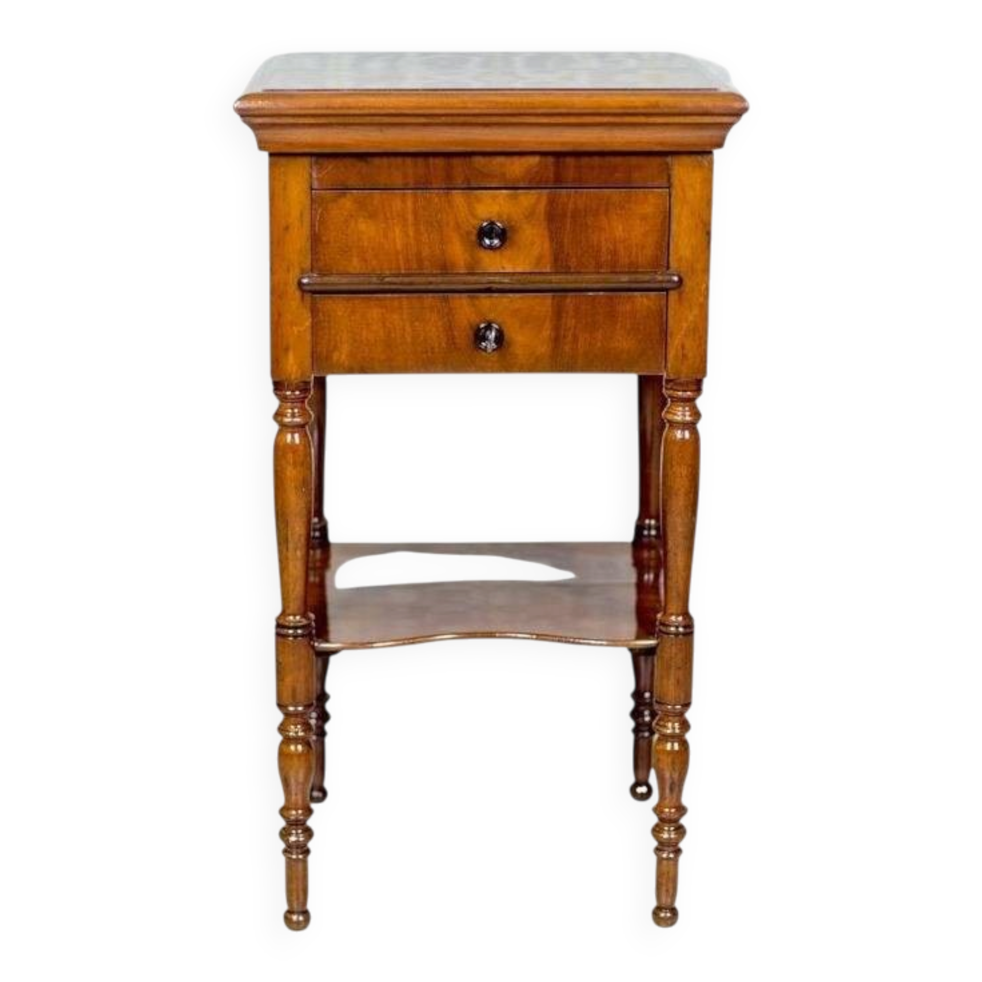 Antique Dressing Table in Brown Venered with Mahogany, 1860