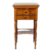 Antique Dressing Table in Brown Venered with Mahogany, 1860