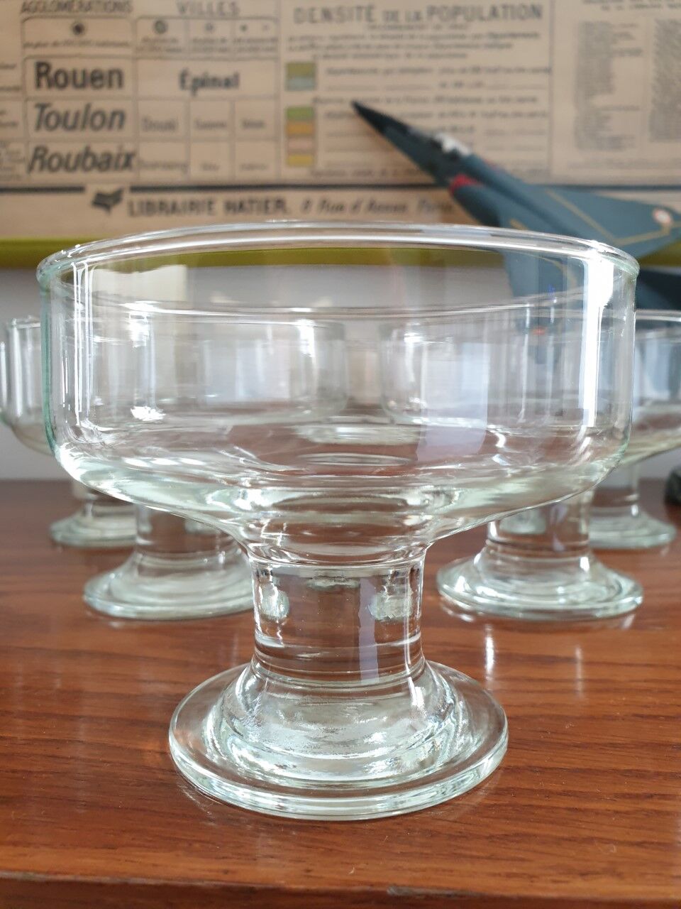 Set of 6 vintage dessert cups