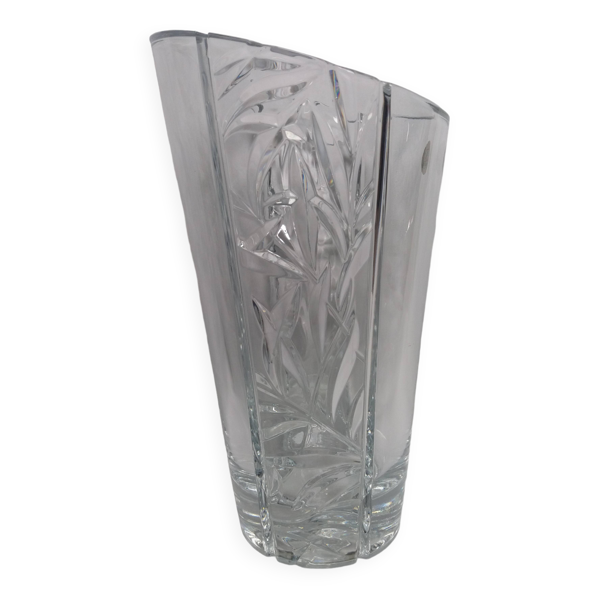 Arques crystal vase