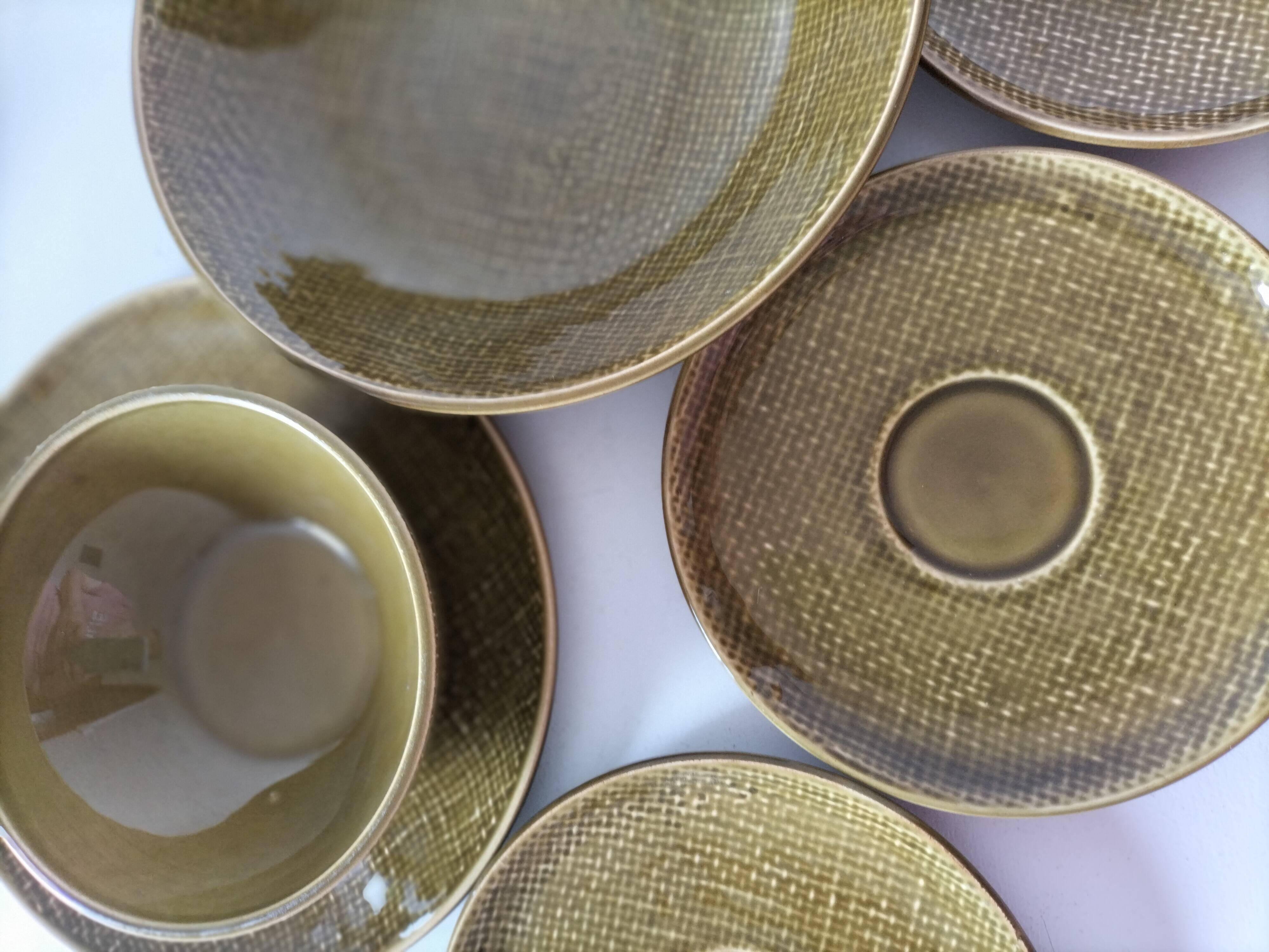 Brunch set - vintage Salins tableware - Miramar model