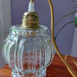 Bubble glass portable lamp