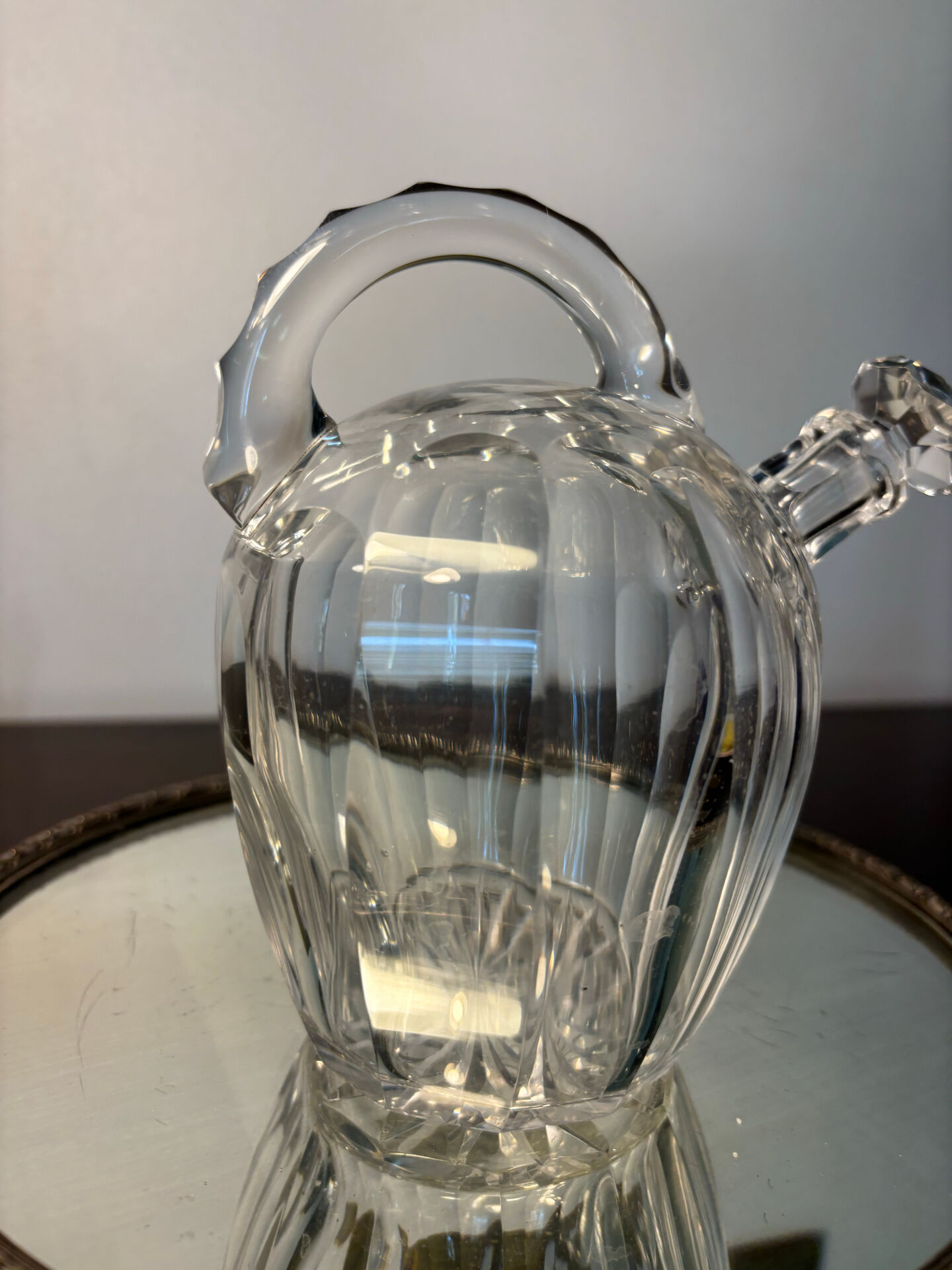 Carafe en cristal Saint Louis début 20eme