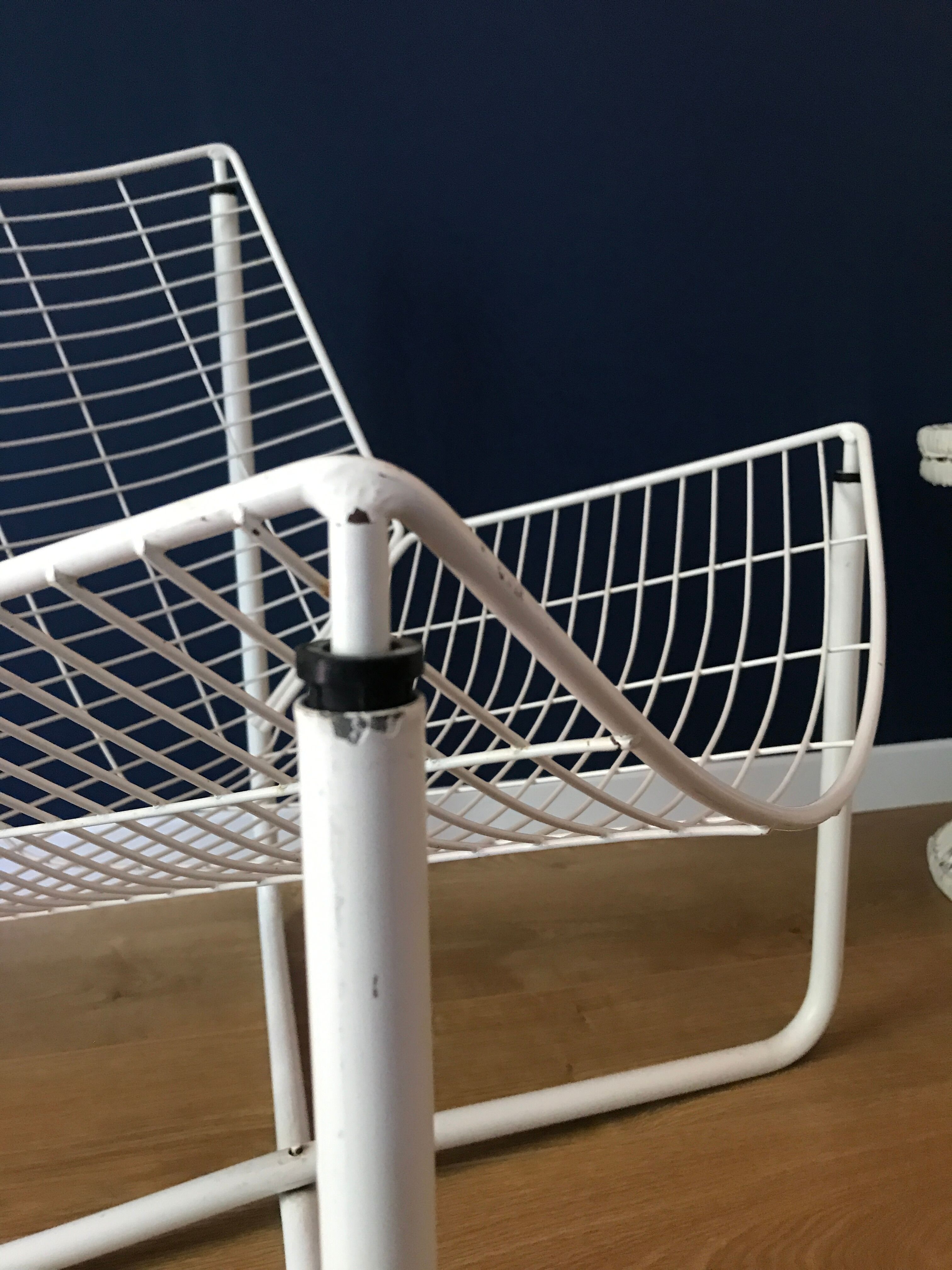 White järpen armchair by Niels Gammelgaard for ikea 1983