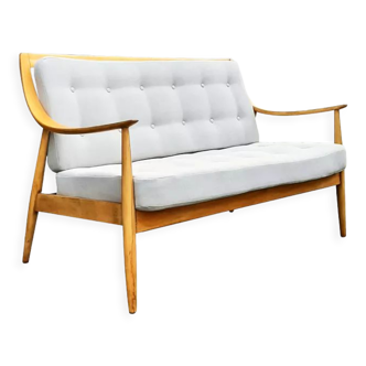 2-seater sofa by Peter Hvidt and Orla Mølgaard-Nielsen