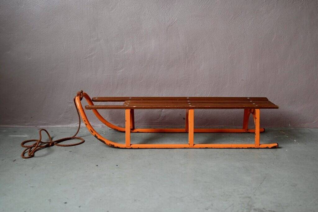 Vintage retro 1960s HEM sled