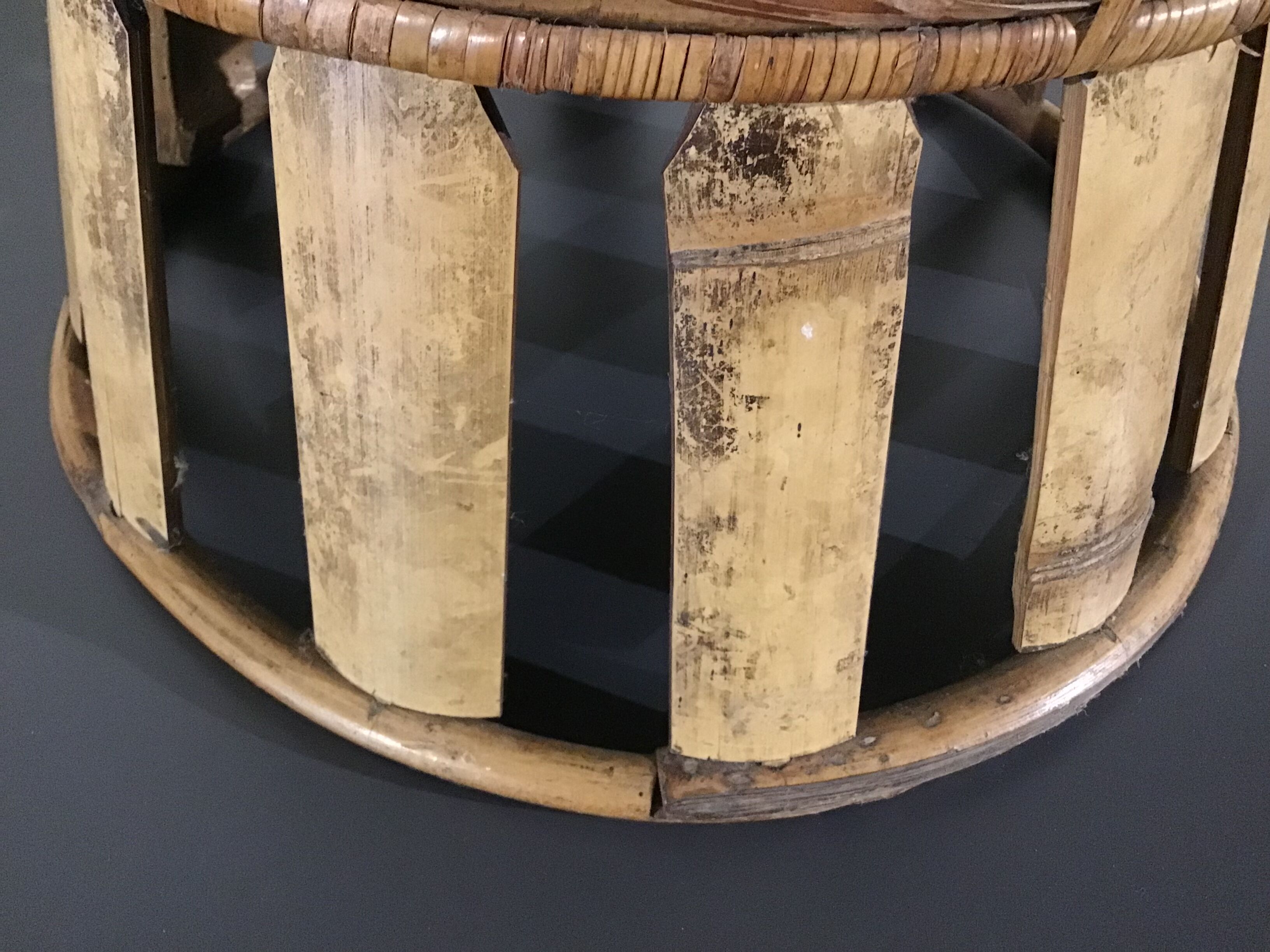 Tabouret bas indien