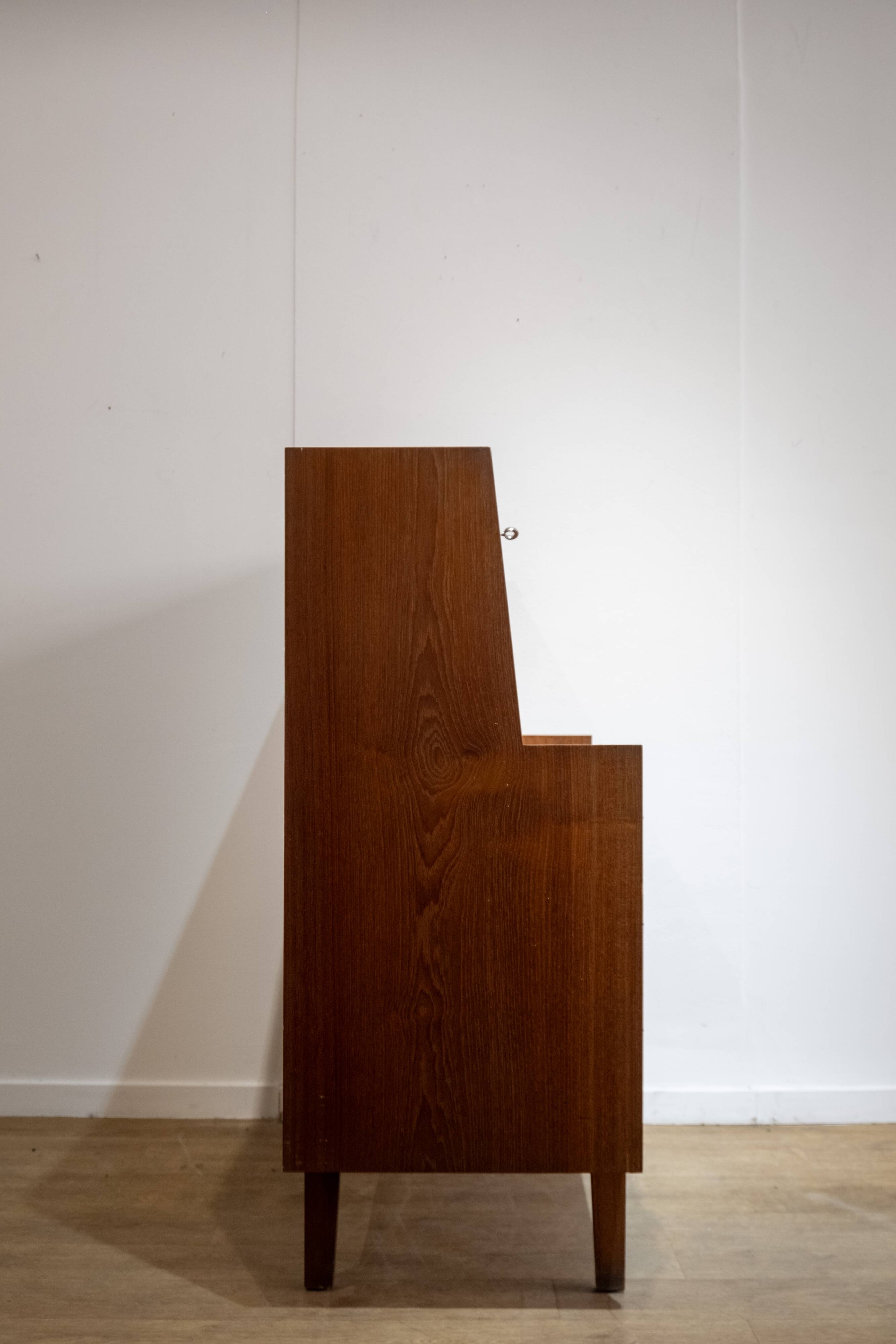 Danish teak secretary