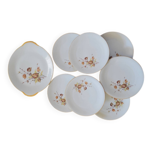 Assiettes à dessert - plat