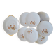 Dessert Plates & Serving Platter Royal Porcelain Vierzon Enamel