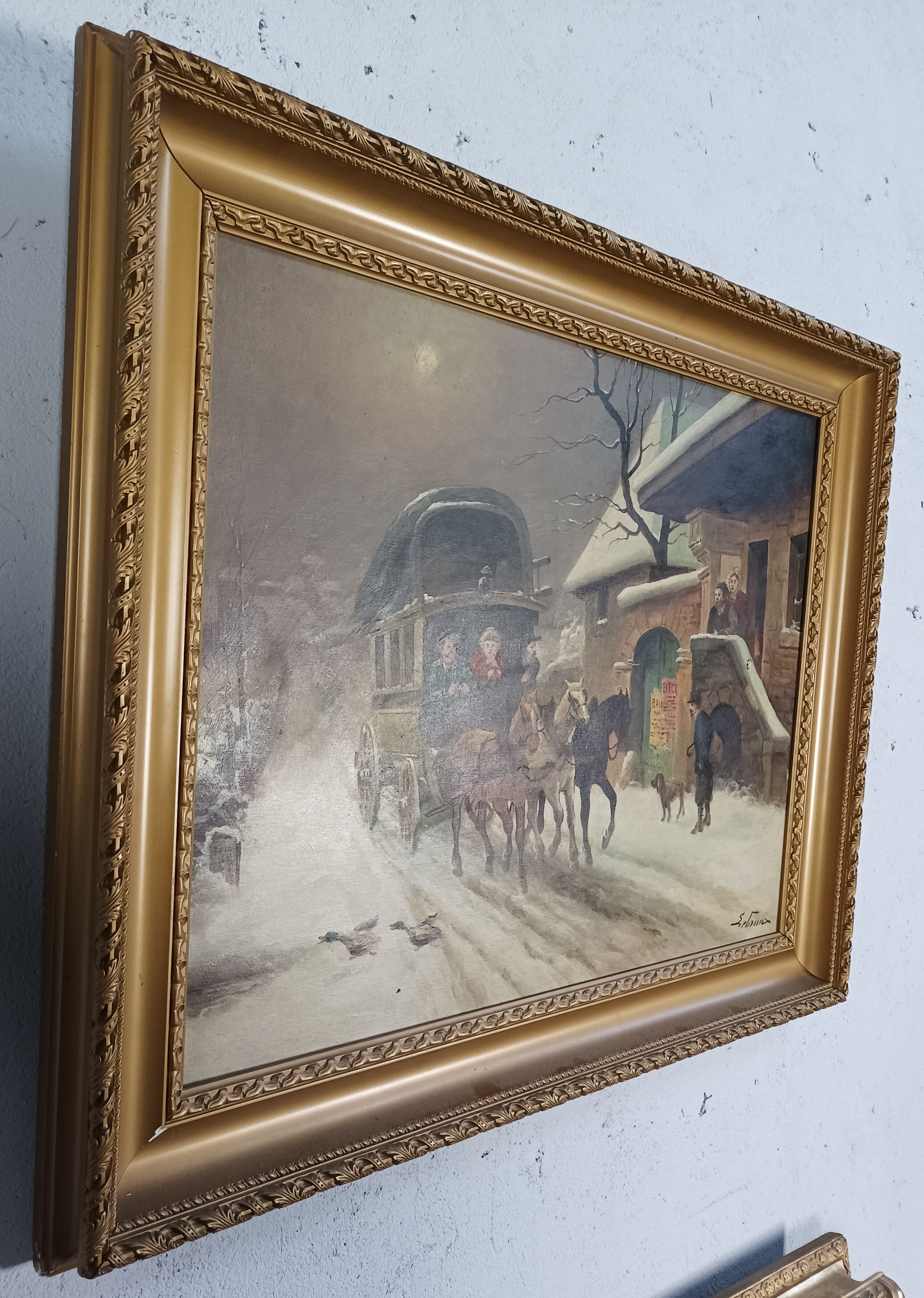 Oil on canvas by Lebrun