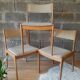 Set of 3 Danish Scandinavian chairs Uldum Mobelfabrik 7171