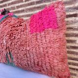 Magnifique coussin Kilim berbère vintage du Maroc