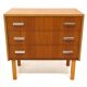Scandinavian teak chest of drawers, Sweden, 1960