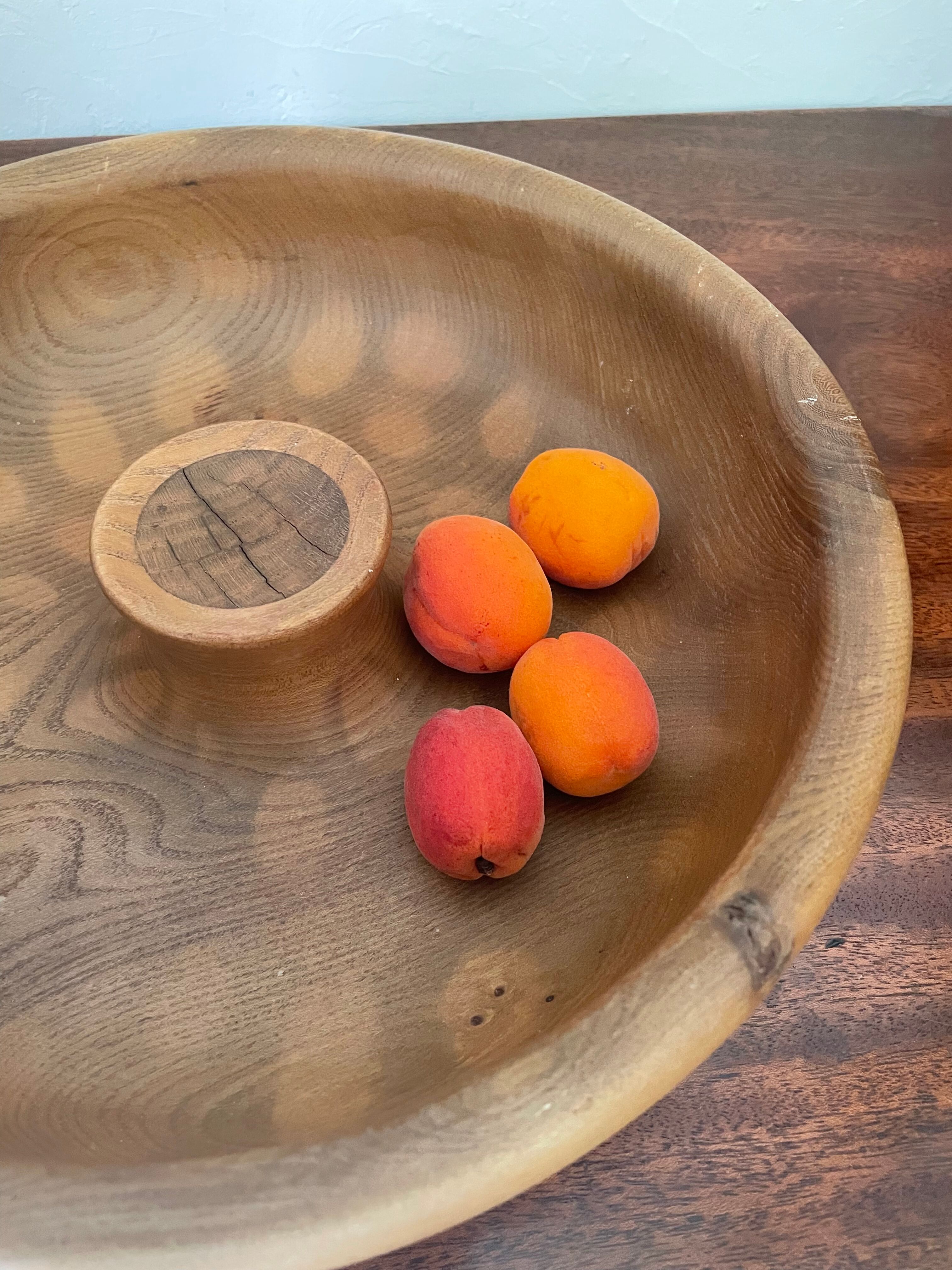 Vintage wooden dish