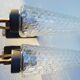Pair of tulip sconces