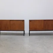 Pair of sideboards by Hans Hove & Palle Petersen for Christian Linneberg, 1960s