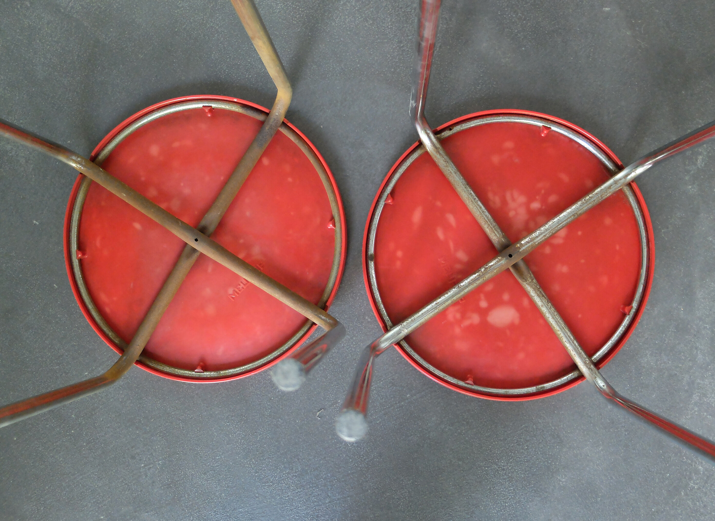Pair of stools, Pierre Guariche for Meurop 1960s