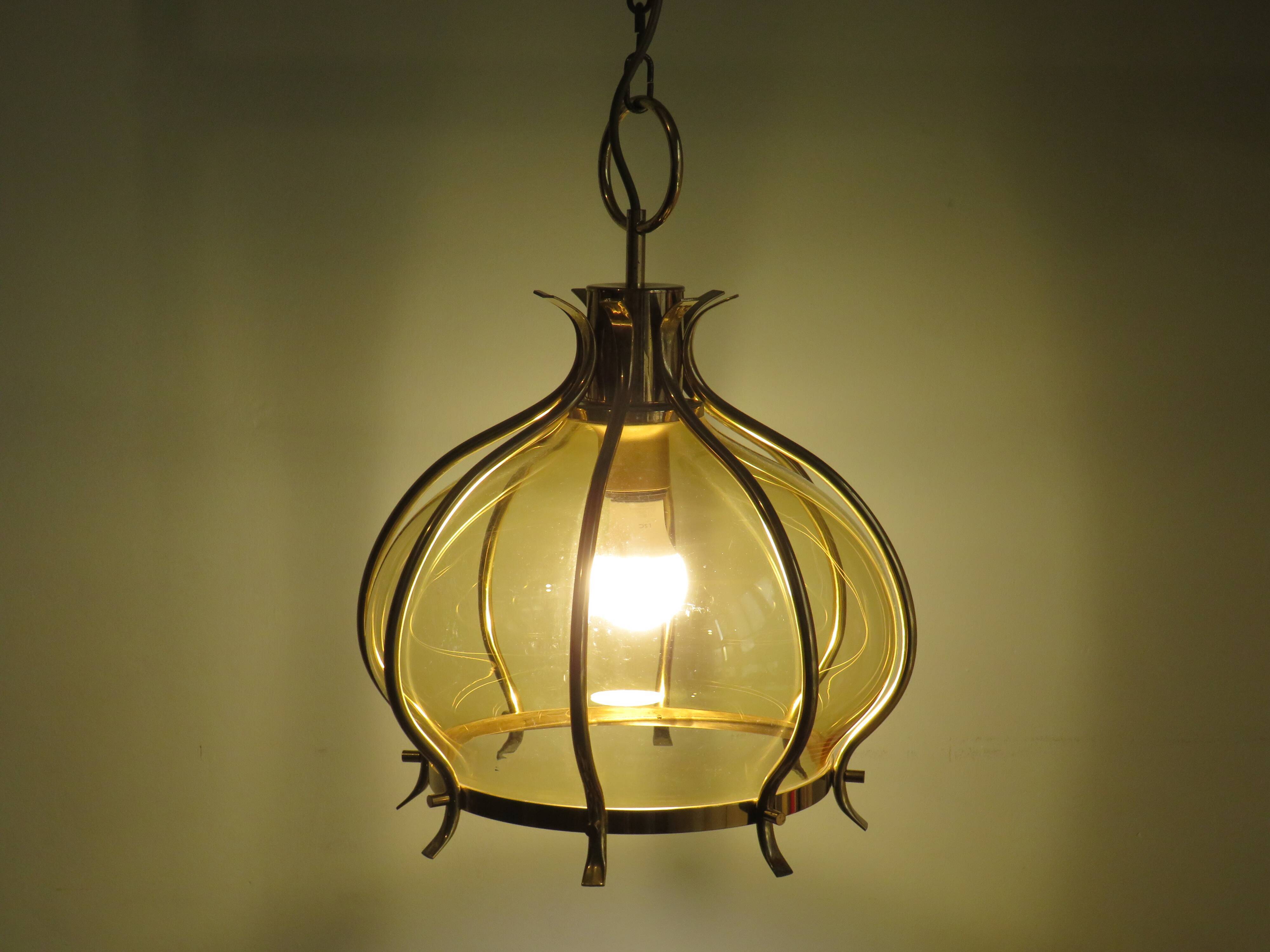 Hollywood Regency suspension from the 1970s