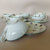 6 cups Descotte Reboisson & Baranger (DRB) Limoges