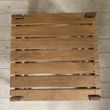 Vintage solid elm coffee table