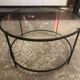 Glass coffee table - timeless and modern