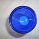 Lot de 6 verres vintage en verre bleu