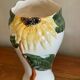 Sunflower decor vase