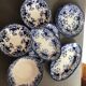 Lot of plates in earthenware creil mounteau