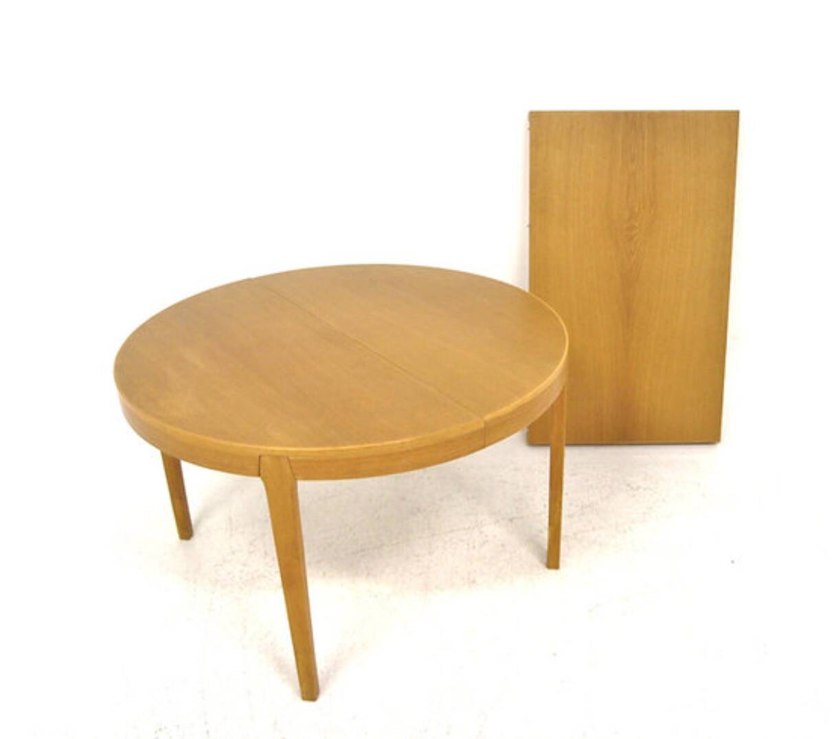 Scandinavian oak dining table, Sweden, 1960s