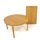 Scandinavian oak dining table, Sweden, 1960s