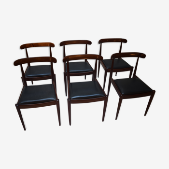 Set of 6 chairs model 500, from 1961 Alfred Hendrickx