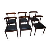 Set of 6 chairs model 500, from 1961 Alfred Hendrickx
